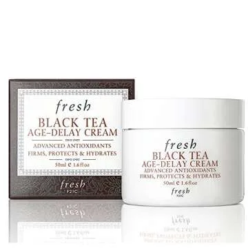 Fresh Black Tea Age-Delay Cream for Youthful Skin