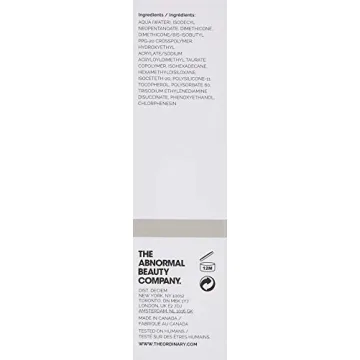 The Ordinary High-Adherence Silicone Primer for Flawless Skin