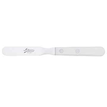 Ateco Straight 4-Inch Stainless Steel Blade, Plastic Handle, Dishwasher Safe Icing Spatula, small