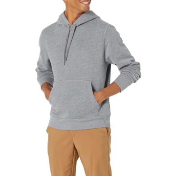 Stylish Comfort: Amazon Essentials Men's Fleece Hoodie Sweatshirt
