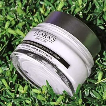 Vegan Hyaluronic Acid Facial Cream for All Skin Types | Clara's NY