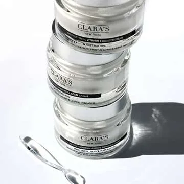 Vegan Hyaluronic Acid Facial Cream for All Skin Types | Clara's NY