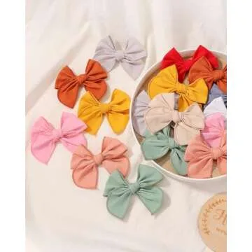 Stylish 20pcs Hair Bows for Girls - Jollybows