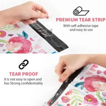 Oududianzi Valentine Poly Mailers 10x13, 100PCS Valentine Shipping Bags, Mailing Bags, Packaging Bags, Mailers Poly Bags for Shipping, Polymailer 10x13, Packaging Bags for Valentine Gifts