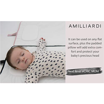 Chic Portable Diaper Changing Pad by AMILLIARDI for Trendy Parents
