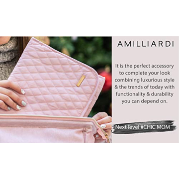 Chic Portable Diaper Changing Pad by AMILLIARDI for Trendy Parents