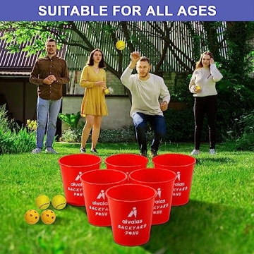 Aivalas Yard Pong Outdoor Games Set for All Ages
