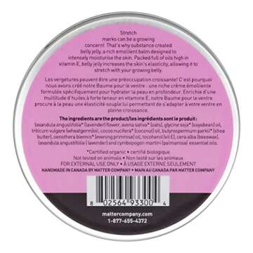 Belly Jelly Stretch Mark Removal Balm by Matter Company – Reduce Pregnancy Scars Naturally!