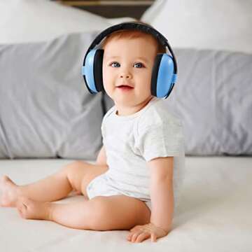 PandaEar Baby Ear Protection Noise Cancelling HeadPhones Ages 0-3 Years | Infant Hearing Protection ...