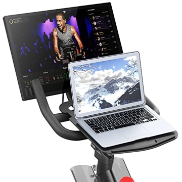 ZHANDEYUA Premium Aluminum Desk Tray for Peloton Bike - Perfect for Workouts