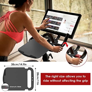 Premium Aluminum Peloton Tray for Working While Riding