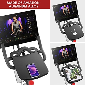 Premium Aluminum Peloton Tray for Working While Riding