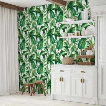 artgeist Tropical 3D Peel and Stick Wallpaper for Home Decor