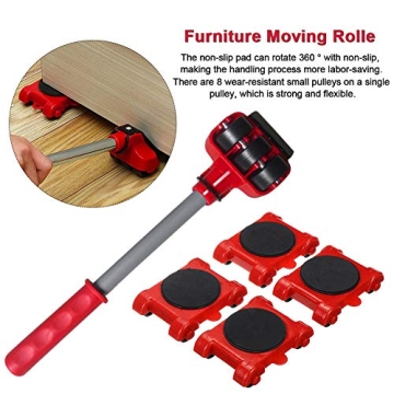 CALIDAKA Heavy Duty Furniture Lifter Kit Easy Moving System