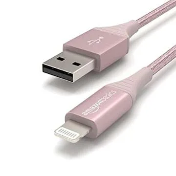 Amazon Basics MFi Certified Lightning Charger Cable 6ft