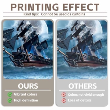 Yriujul Pirate Theme 7x5ft Backdrop for Parties and Photos