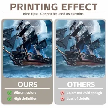 Yriujul Pirate Theme 7x5ft Backdrop for Parties and Photos