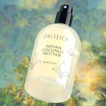 Pacifica Indian Coconut Nectar Spray Perfume, Fragrances, Calm, Tiare, Sugar, Vanilla, Almond, Amber...