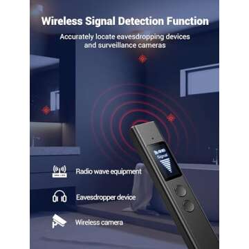 smhawk Hidden Camera Detectors,hidden bug and camera detectors ,Bug Detector,GPS Tracker Detector ,hidden device finder，listening device Detector in Travel,Car, Bathroom,Office, Hotel,Home, Airbnb