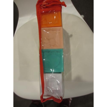 Infantino Squeeze and Stack Blocks - Textured Soft Toys