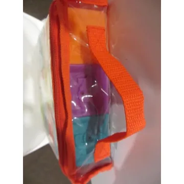 Infantino Squeeze and Stack Blocks - Textured Soft Toys