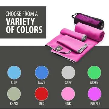 Buy OlimpiaFit Quick Dry Towel Set - Lightweight & Fast Drying