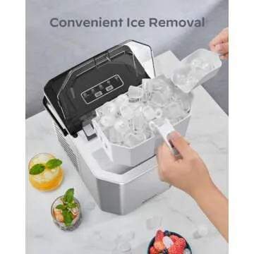 Silonn Portable Ice Maker - Compact & Efficient Ice Machine