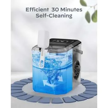 Silonn Portable Ice Maker - Compact & Efficient Ice Machine