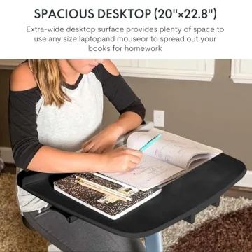 FLEXISPOT 3-in-1 Exercise Bike Adjustable Resistance LCD Tracker