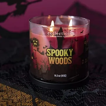 Colonial Candle Spooky Woods 14.5 oz 3 Wick Scented Jar