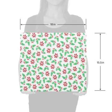 Holiday Cookie Tray Bags with Twist-Ties - 12 Count