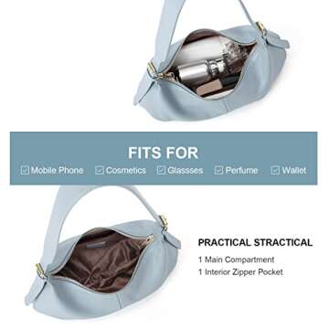 CLUCI Vegan Leather Shoulder Bag for Women - Stylish & Versatile