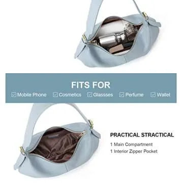 CLUCI Vegan Leather Shoulder Bag for Women - Stylish & Versatile