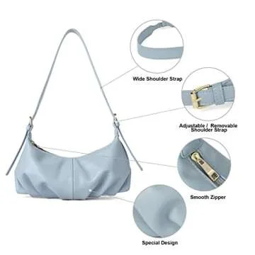 CLUCI Vegan Leather Shoulder Bag for Women - Stylish & Versatile