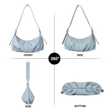 CLUCI Vegan Leather Shoulder Bag for Women - Stylish & Versatile