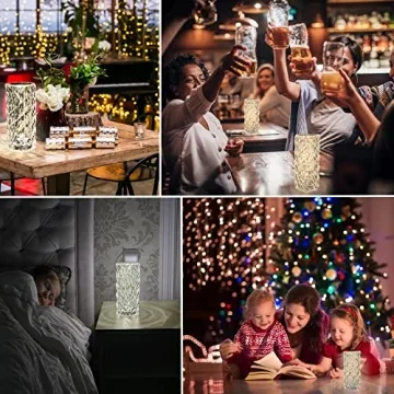 Pendtlit Crystal Table Lamp for Elegant Night Lighting