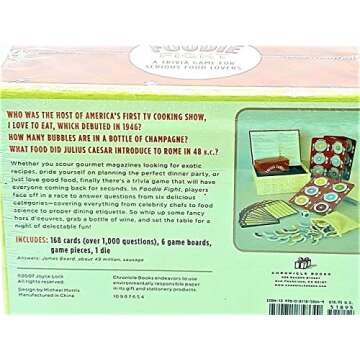 Foodie Fight Trivia Game for Culinary Enthusiasts