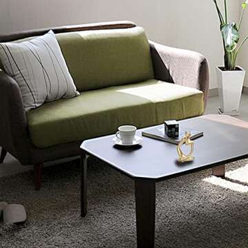 BOPART Gold Thinker Statue Home Decor, Resin Abstract Thinker Sculpture Figurines Shelf Decor Accents for Living Room, Office, Bookshelf, Desktop