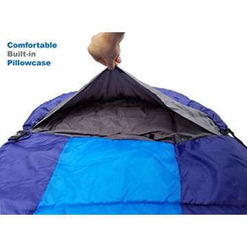 Outdoorsman Lab Ultralight Sleeping Bag for All Seasons