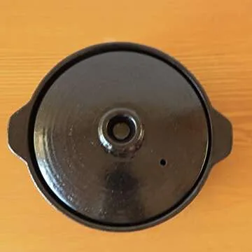 Japanese Donabe Clay Pot with Lid - Elegant & Functional