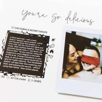 The Adventure Challenge 50 Scratch-Off Adventures & Games for Couples, in Bed Edition, Couples Gift Ideas for Adults, Therapist Approved, LGBTQ+ Friendly