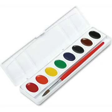 Prang Oval Pan Watercolor Paint Set - 16 Colors