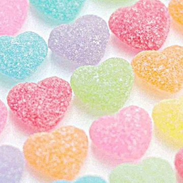 CNYMANY Silicone Mini Heart Ice Cube Trays for Treats