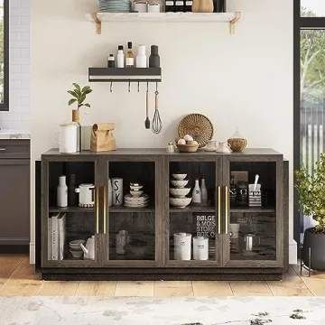 BELLEZE Sideboard Buffet Cabinet Stylish Modern Design