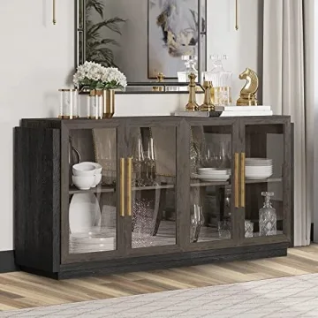 BELLEZE Sideboard Buffet Cabinet Stylish Modern Design