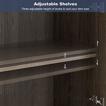 BELLEZE Sideboard Buffet Cabinet Stylish Modern Design