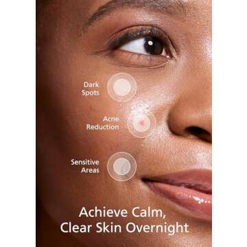 EasyDerm Real Calming Pimple Patches | Niacinamide, Hyaluronic Acid, Panthenol, EGF | Transparent Micropoint, Acne Spot Care, K-beauty | 6 Count