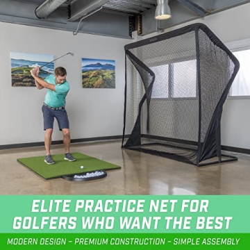 GoSports Elite Golf Practice Net - Durable & Space-Saving Solution