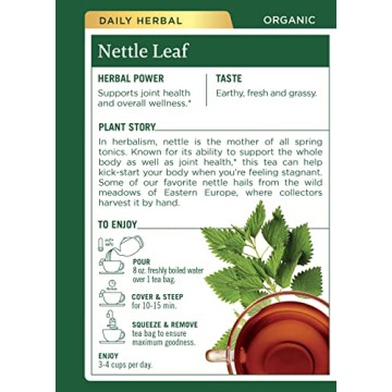 Organic Nettle Leaf Herbal Tea for Joint Health & Wellness
