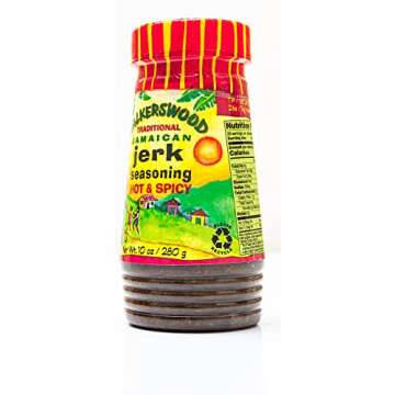 Walkerswood Traditional Jamaican Jerk Seasoning, Hot & Spicy, 10 oz